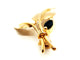 Broche Broche Fleur Or jaune Saphir 58 Facettes 1649451CN