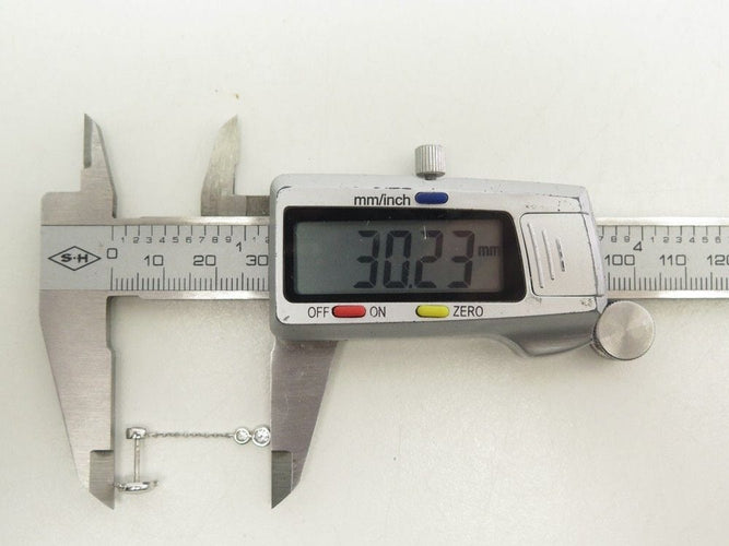 Boucles d'oreilles boucles d'oreilles TIFFANY & CO by the yard platine 950 58 Facettes 254943