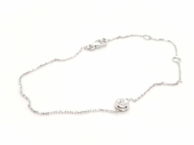 Bracelet Bracelet Or blanc Diamant 58 Facettes 578960RV