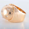 Bague 45 Bague Boule Pierres blanches serti étoile 58 Facettes 1