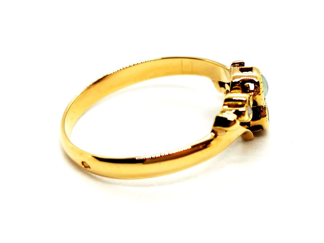 Bague 55 Bague Or jaune Rubis 58 Facettes 1467965CN