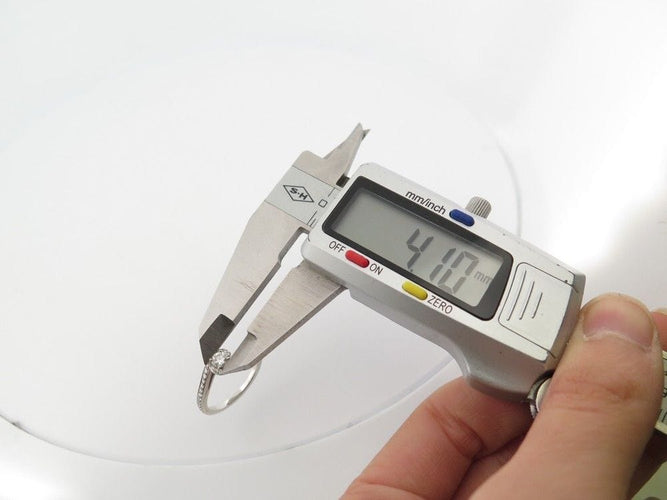 Bague 53 bague DE BEERS solitaire caress platine diamants 0.44ct 58 Facettes 255724