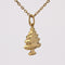 Pendentif Pendentif sapin or jaune 58 Facettes CVP93