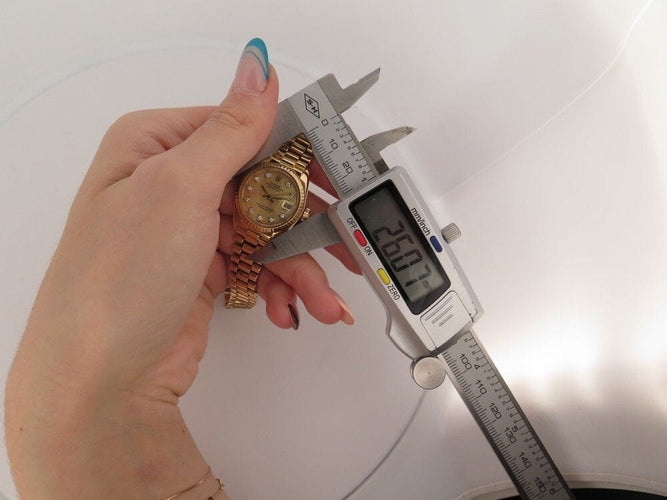 Montre montre ROLEX oyster perpetual lady datejust 26m or jaune 18k diamant 58 Facettes 254467