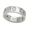 Bague 51 Bague Cartier, "Love", or blanc, diamants. 58 Facettes 31766