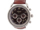 Montre montre HERMES arceau chronographe 43 mm automatique acier palladie 58 Facettes 254421