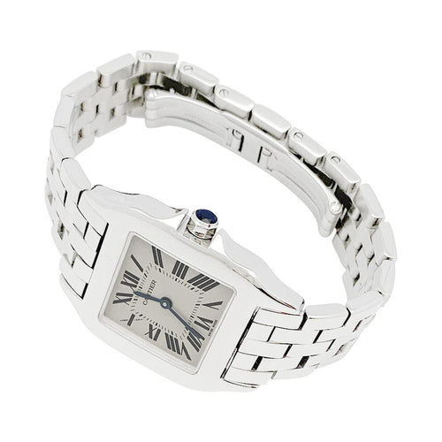 Montre Montre Cartier "Santos demoiselle" en acier. 58 Facettes 31916