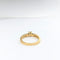 Bague Solitaire en or jaune et diamants 58 Facettes 20620