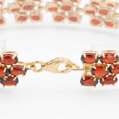 Bracelet Bracelet Or jaune Grenat 58 Facettes 1969289CN