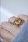 Bague Bague boule or citrine topaze bleue améthyste 58 Facettes