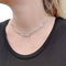 Collier Collier Bulgari "Elisia", or blanc et diamants. 58 Facettes 33403