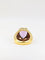 Bague Bague or jaune et améthyste poire 58 Facettes 408