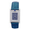 Montre Montre Cartier "Tank basculante" acier, cuir. 58 Facettes 33571