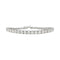 Bracelet Bracelet ligne en or blanc et diamants. 58 Facettes 31800