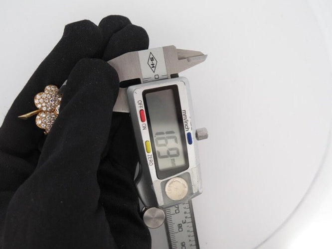 Broche vintage broche VAN CLEEF & ARPELS cosmos or jaune 18k diamants 3.65ct 58 Facettes 250924