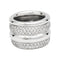 Bague 54 Bague Pomellato, "Tubolare", or blanc, diamants. 58 Facettes 31108