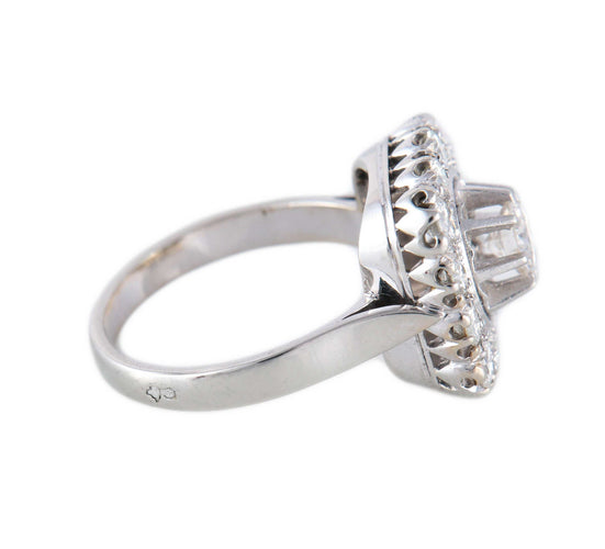 Bague BAGUE CARREE DIAMANTS 58 Facettes BO/220063-64 RIV