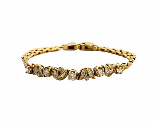 Bracelet Bracelet "Aude" Or jaune Diamants 58 Facettes BO/230014 RIV