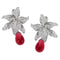 Boucles d'oreilles Boucles d'oreilles Cartier, collection Caresse D'Orchidées. 58 Facettes 32660