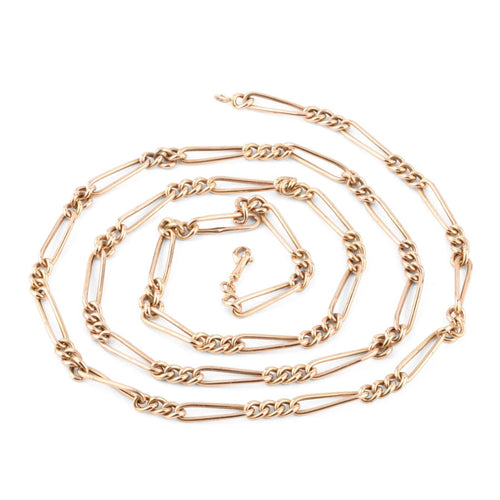 Collier Collier en or rose 58 Facettes 0