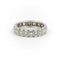 Bague 52 Bague Alliance Or blanc Diamant 58 Facettes 1680628CN