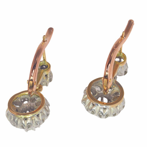 Boucles d'oreilles Boucles d'oreilles diamant pendantes vintage 58 Facettes 23111-0113