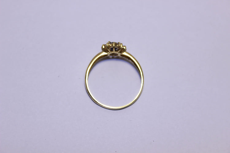 Bague 62 Bague Diamants et Saphir 58 Facettes