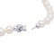 Collier Collier de perles, or blanc et diamants. 58 Facettes 33519