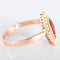 Bague Bague Marquise en or rose Perles et Grenat 58 Facettes