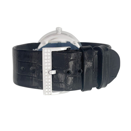 Montre Montre Dior, "La D de Dior", acier, diamants. 58 Facettes 32212