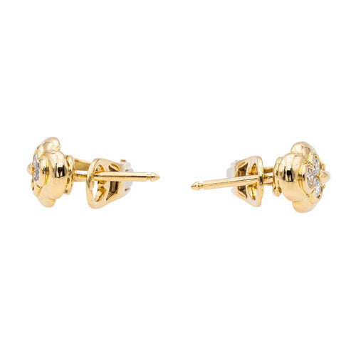 Boucles d'oreilles Boucles d'oreilles Or jaune Diamant 58 Facettes 2179606CN