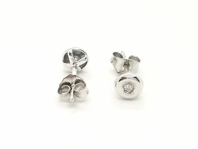 Boucles d'oreilles Boucles d'oreilles Or blanc Diamant 58 Facettes 579228RV