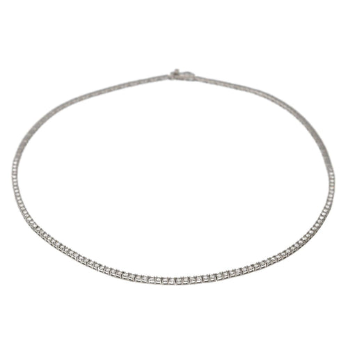 Collier Collier Rivière Or blanc Diamant 58 Facettes 2937884RV