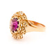 Bague Bague Or jaune Tourmaline 58 Facettes