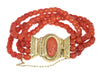 Bracelet Bracelet corail et or 58 Facettes 20336-0091