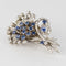 Broche Broche bouquet saphirs diamants 58 Facettes 19-564