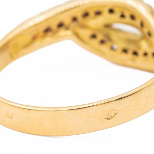 Bague 59 Bague Or jaune Rubis 58 Facettes 2259739CN