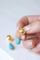 Boucles d'oreilles Boucles d'oreilles or et goutte de turquoise 58 Facettes
