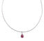 Collier COLLIER PENDENTIF OR & RUBIS 58 Facettes BO/220086 NSS