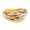 Bague 55 Cartier Bague Trinity Or jaune 58 Facettes 2420315CN