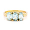 Bague 56.5 Bague trilogie Aigue-marine 58 Facettes D0565D0BBD6D405AA25B6D1F1193E289