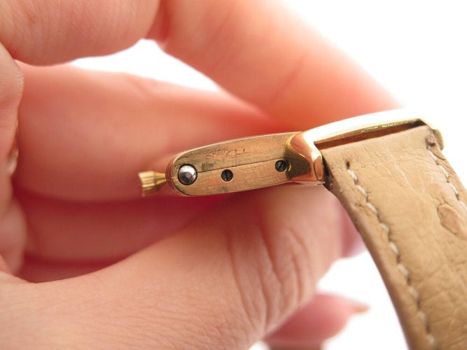 Montre montre jaeger lecoultre reverso lady 33 mm mecanique or 18k 58 Facettes 255591