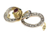 Broche Broche serpent en or, diamants 58 Facettes 19196-0143