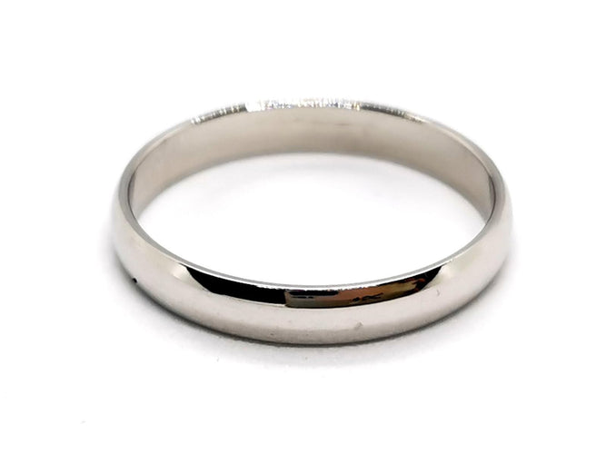 Bague 55 Bague Alliance Or blanc 58 Facettes 1137231CD