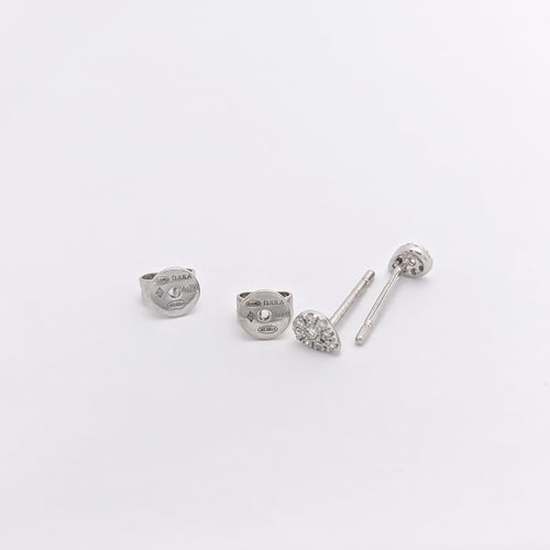 Boucles d'oreilles Boucles d'oreilles Djula Or blanc et diamants 58 Facettes 26348