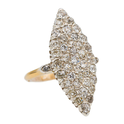 Bague 55 Bague Marquise Or jaune Diamant 58 Facettes 2798154CN