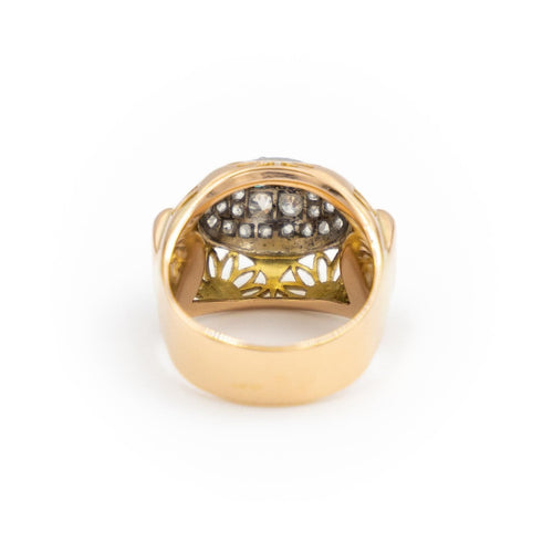 Bague 56 Bague Boule Or rose Diamant 58 Facettes 1969320CN