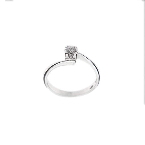 Bague 50 CHIMENTO - Bague solitaire diamant 0,29 ct 58 Facettes 17757
