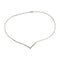 Collier Collier en or blanc diamants 0,35 ct 58 Facettes G3161