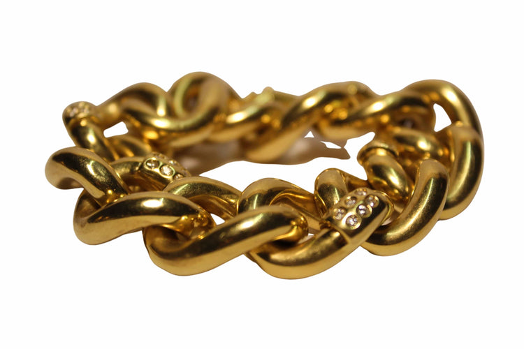 Bracelet Bracelet Maillons volumineux Diamants 58 Facettes 11316